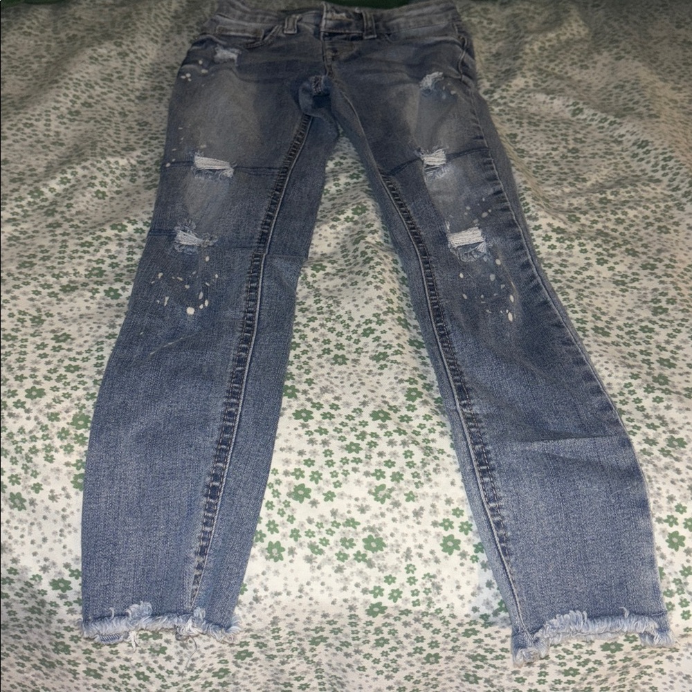 Imperial Star Kids Blue Distressed Jeans